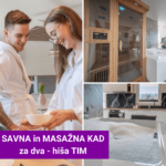 Vikend razvajanje v dvoje z zasebno savno in jacuzzijem