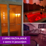 Razvajanje v dvoje s savno in jacuzzijem - Regeneracijska hiša Vida