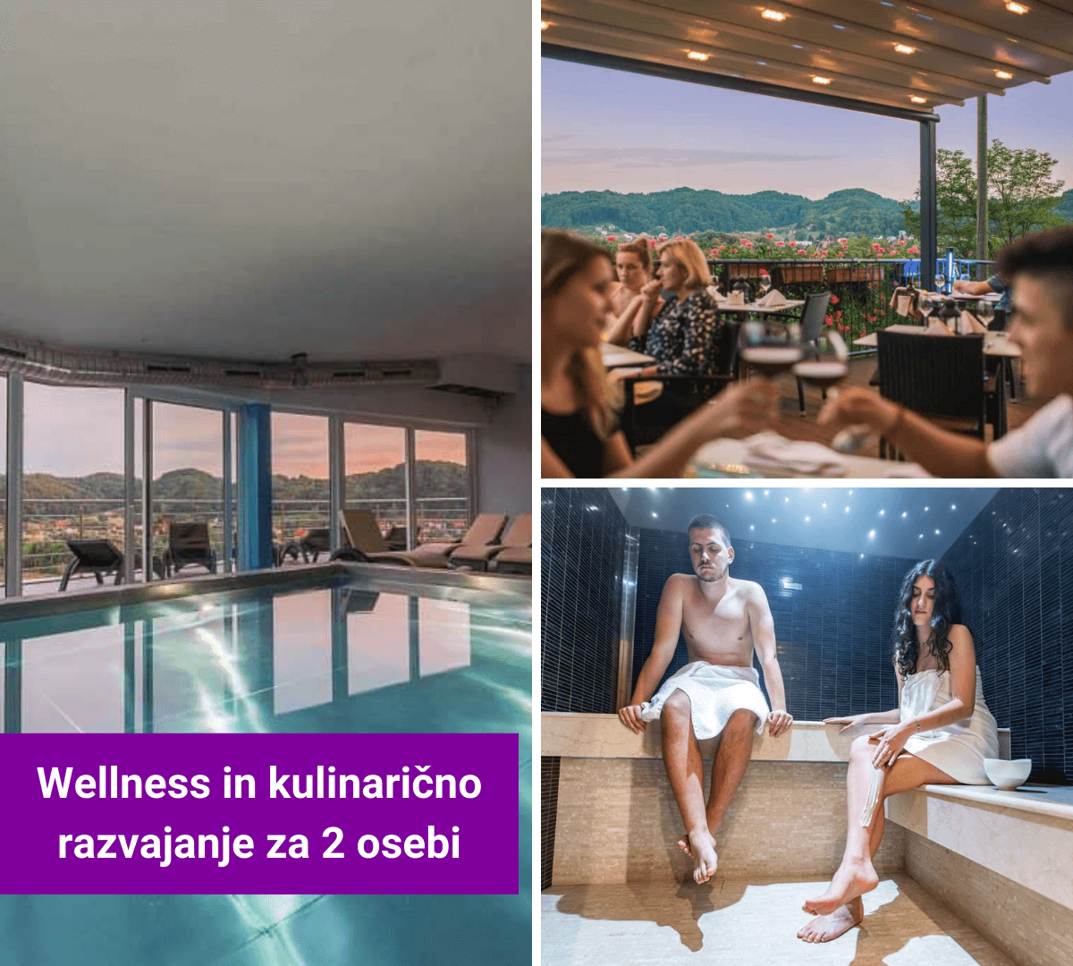 Wellness in kulinarično razvajanje v dvoje - Villa Magdalena