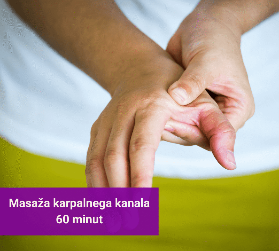 Masaža karpalnega kanala