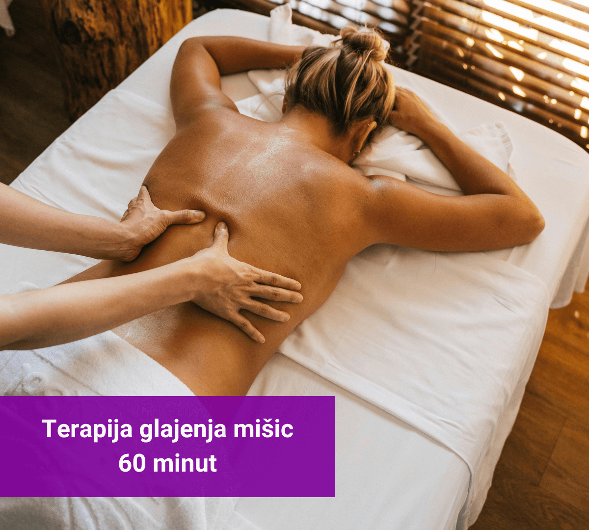 Terapija glajenja mišic - masaža
