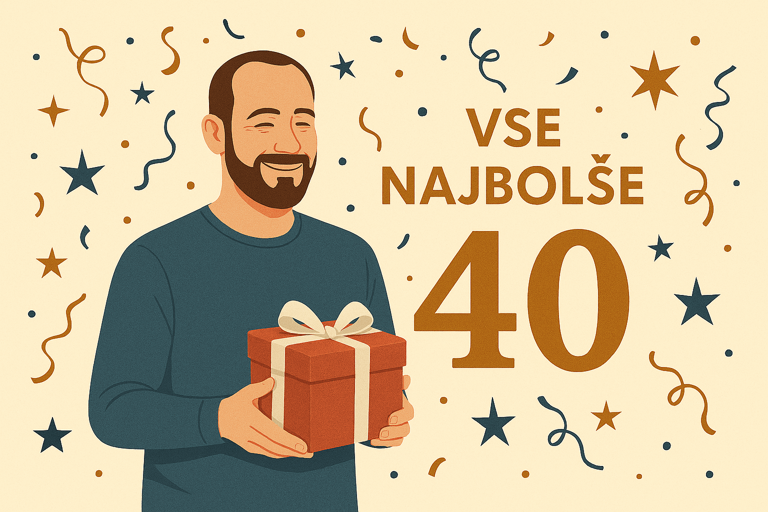 Darilo za 40. rojstni dan moški​