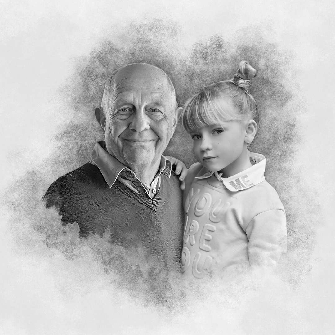 Personaliziran portret za starše in stare starše - slika 3
