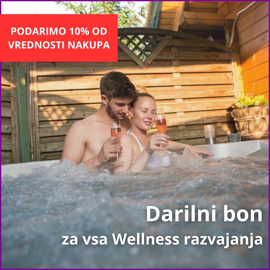 Darilni bon zasebni wellness v dvoje