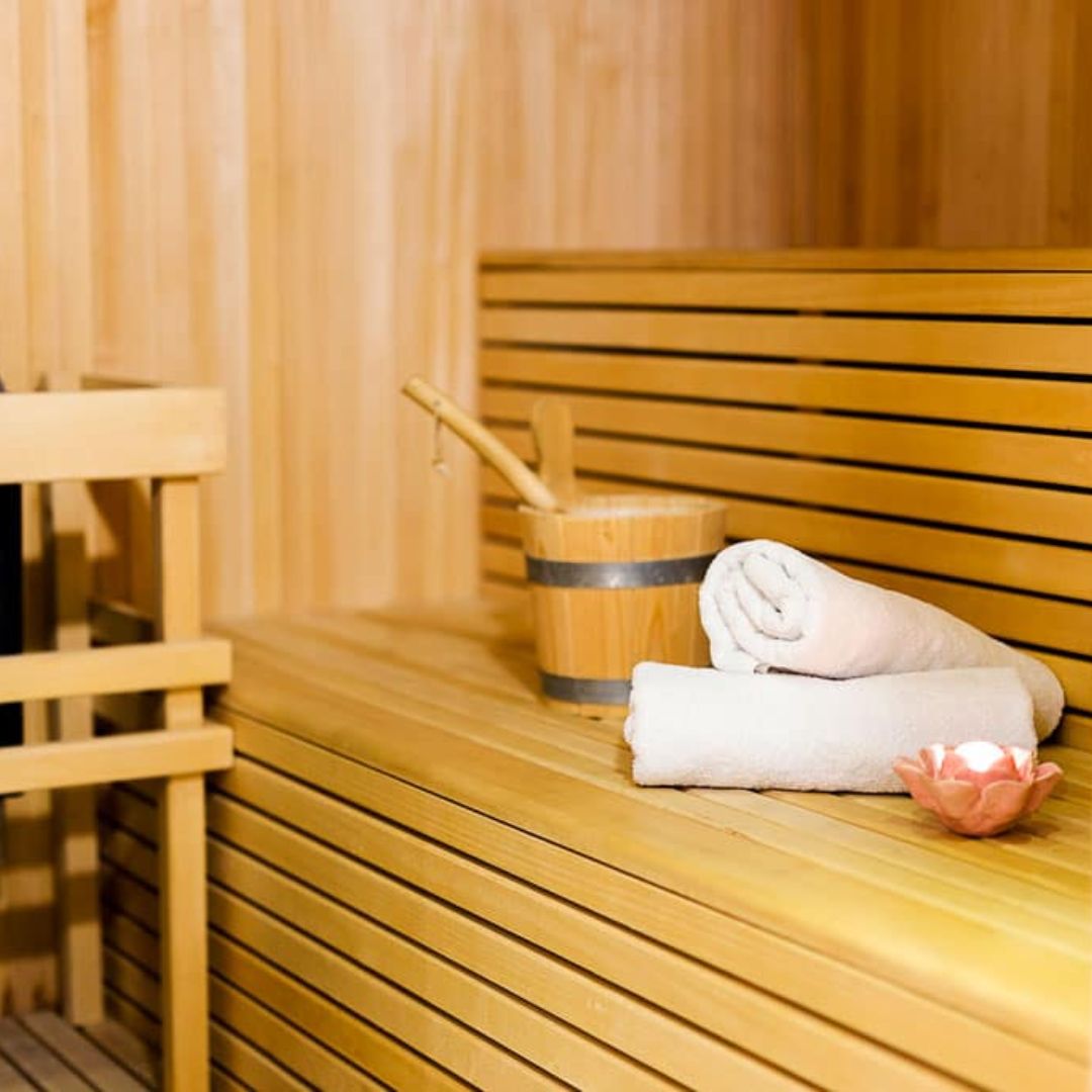 Zasebni wellness - savna in jacuzzi